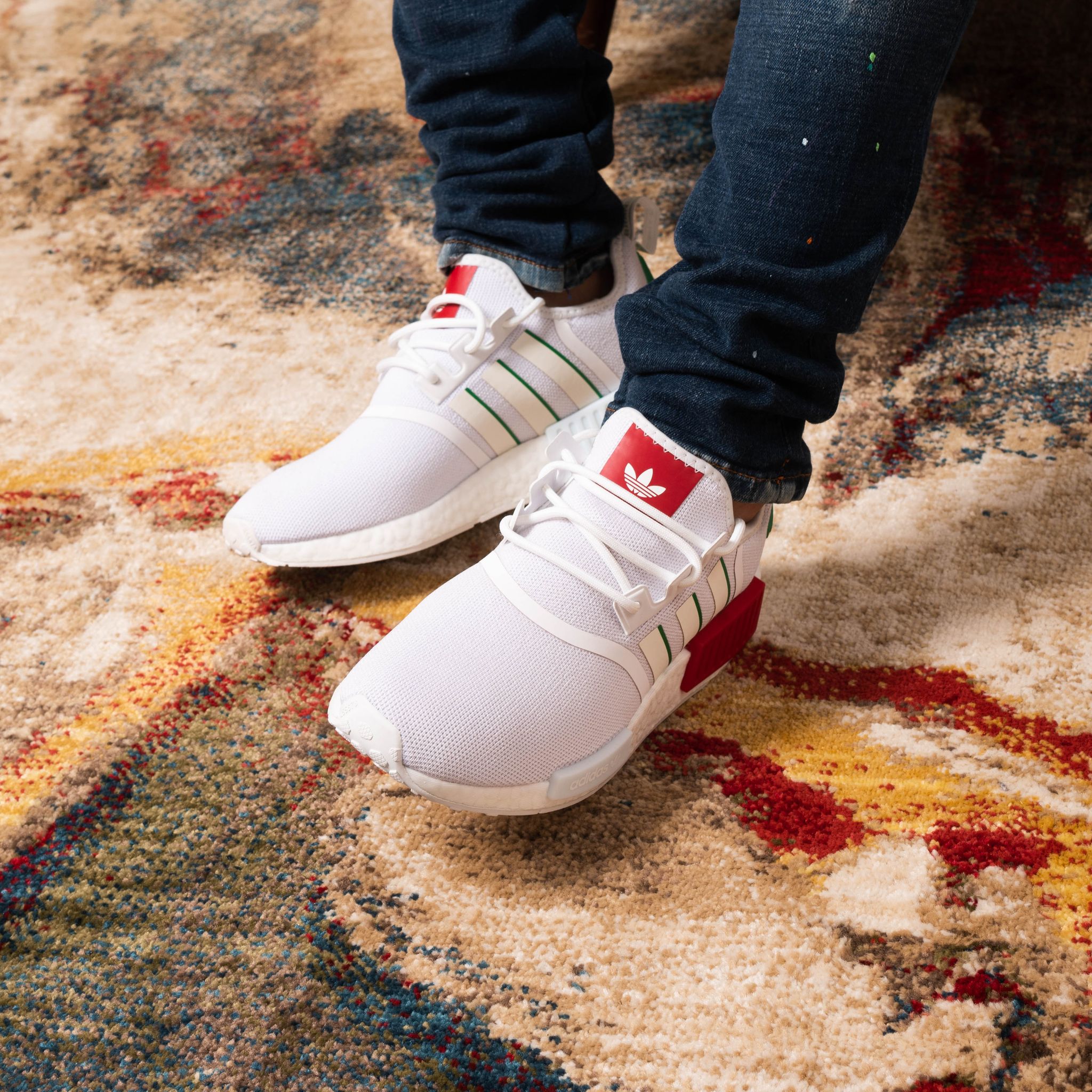 Green nmd deals