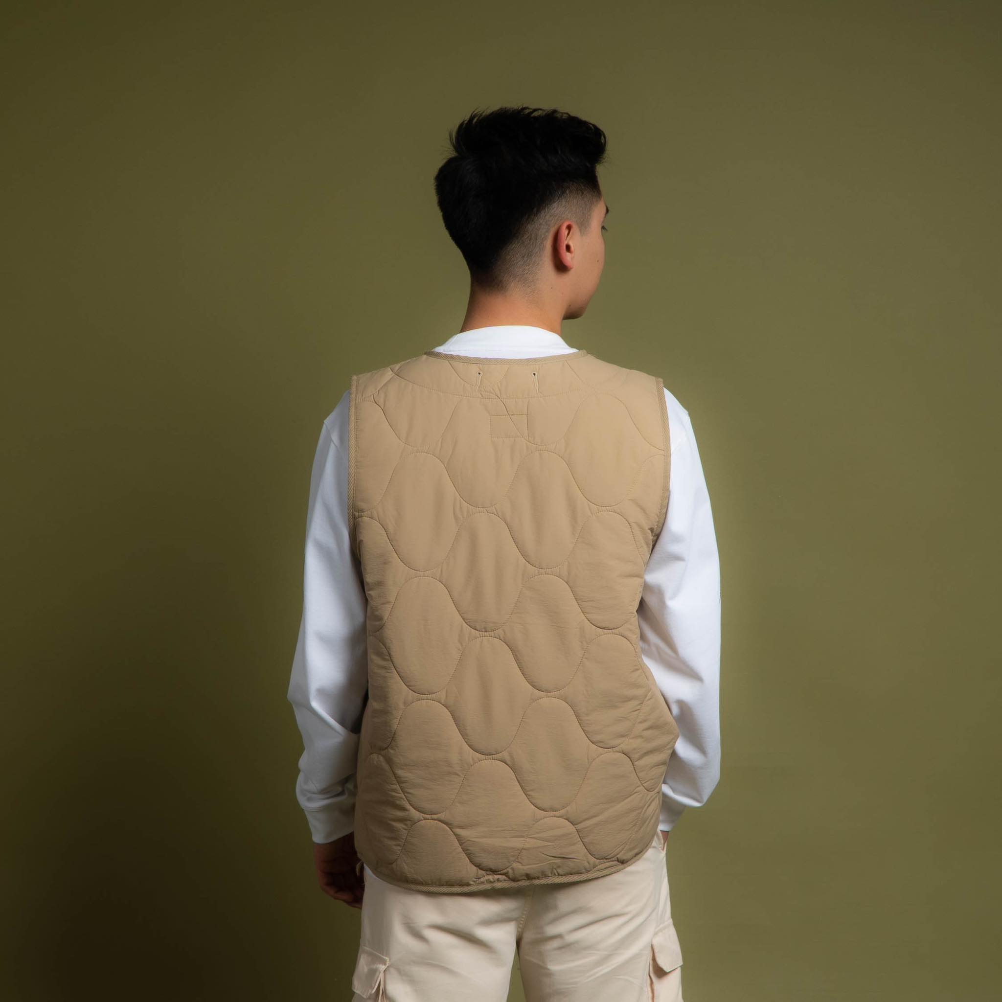 Nike khaki vest deals