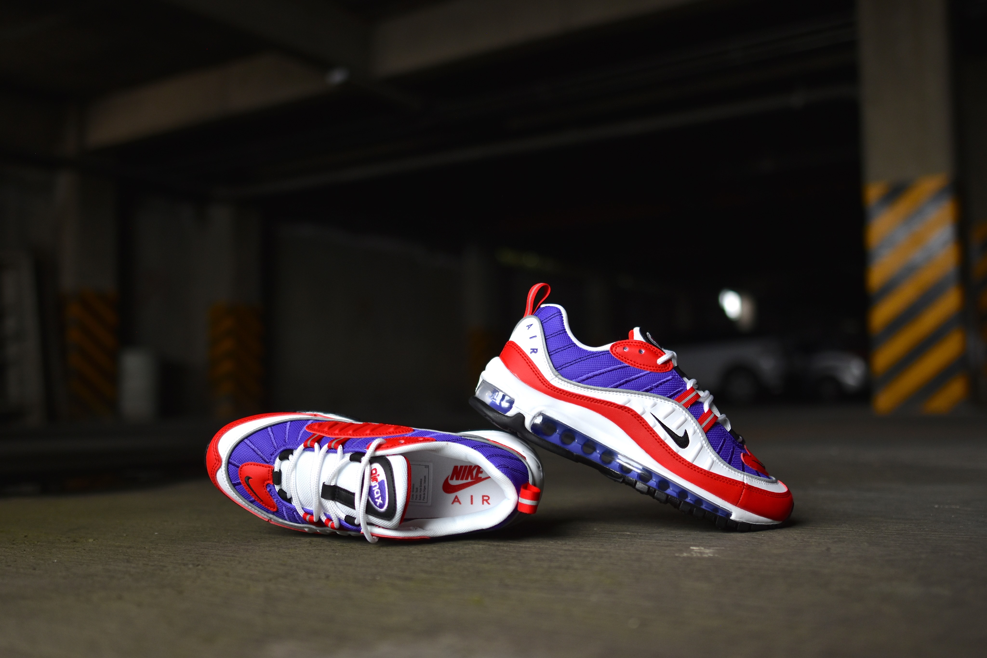 Soul - NIKE WMNS AIR MAX 98 PURPLE/RED